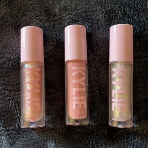 KYLIE COSMETICS three lip glosses